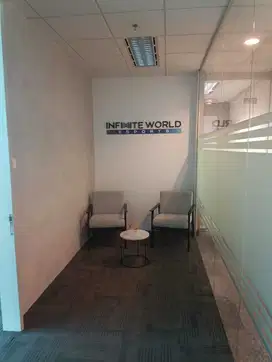 SEWA FURNISHED RUANG KANTOR 185 SQM MENARA PALMA