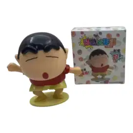 Action figure shinchan joged gerak box