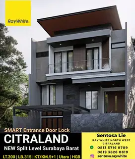 Rumah Baru Citraland Surabaya Raffles Garden -Stamford - Taman Telaga