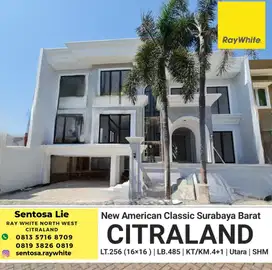 Rumah Baru Citraland Utama American Classcic dkt Pakuwon, Graha Family