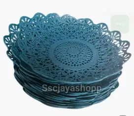 Piring Rotan bunga mahkota lagi obral