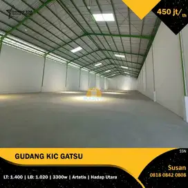 Disewakan Gudang di Kawasan Industri Candi Gatsu