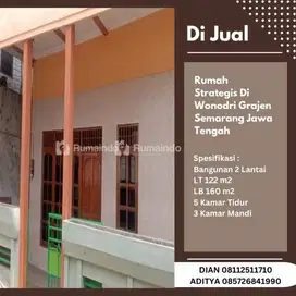 Dijual Rumah Strategis Di Wonodri Grajen Semarang Jawa Tengah