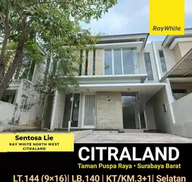 Rumah Taman Puspa Raya Citraland Surabaya Dekat Pasar Modern Citraland