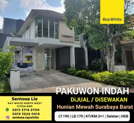 Dijual Rumah Pakuwon Indah  Semi Furnish area Citraland,Graha Family