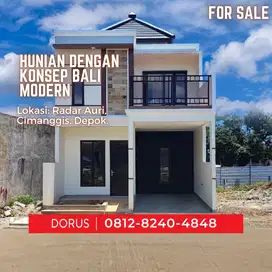 Hunian dengan konsep Bali Modern dengan lokasi yg sangat strategis di