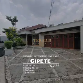 FOR SALE MINIMALIST HOUSE CIPETE
