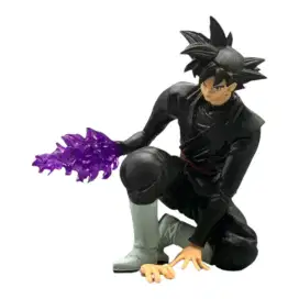 Action figure dragon ball goku black jongkok loosepack