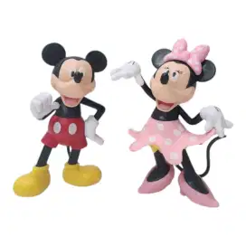Action figure mickey mouse n mini mouse loose pack