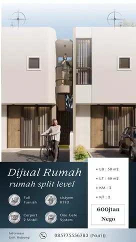 RUMAH DEKAT STASIUN KCIC, HARGA NEGO!