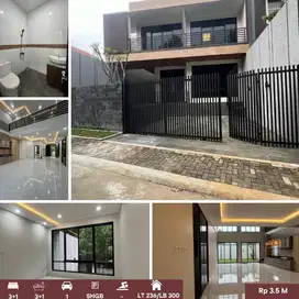 Dijual Rumah Minimalis view sungai dan gunung pancar Sentul