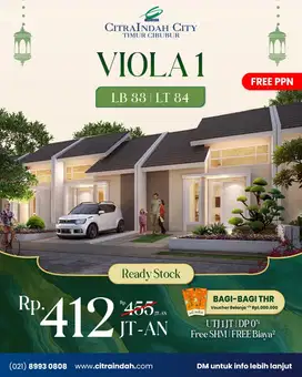 Cluster Viola Tamab ala Atomium Citra Indah City