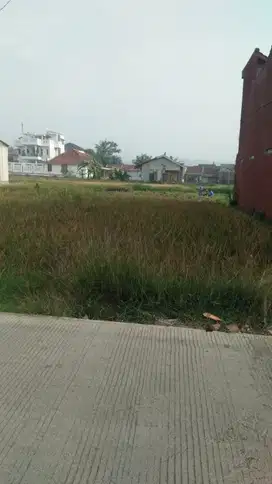 Tanah zona kuning, lt 1250 m², jl cor beton