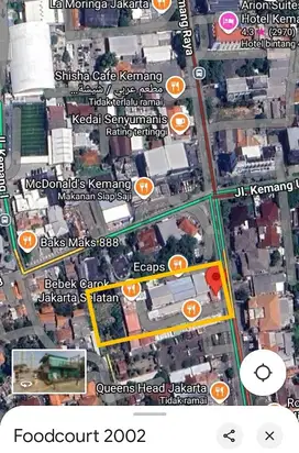Dijual Tanah Dan Bangunan Area Kemang Raya Jakarta Selatan Strategis
