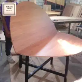 Meja bulat lipat Lingkaran D200/Tinggi 75