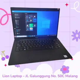 Core i7 Gen-8 RAM 8GB/256GB SLIM Mulus Dell Latitude 7390 [23|04]