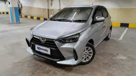 DP Rendah  5,5JT Toyota Agya 1.2 G Bensin-MT 2024 Silver