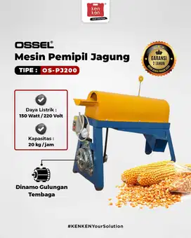 Mesin Pemipil Jagung Pipil Jagung Perontok Jagung OS-PJ200 OSSEL