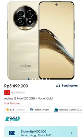 Realme 13 pro+ 12/512GB