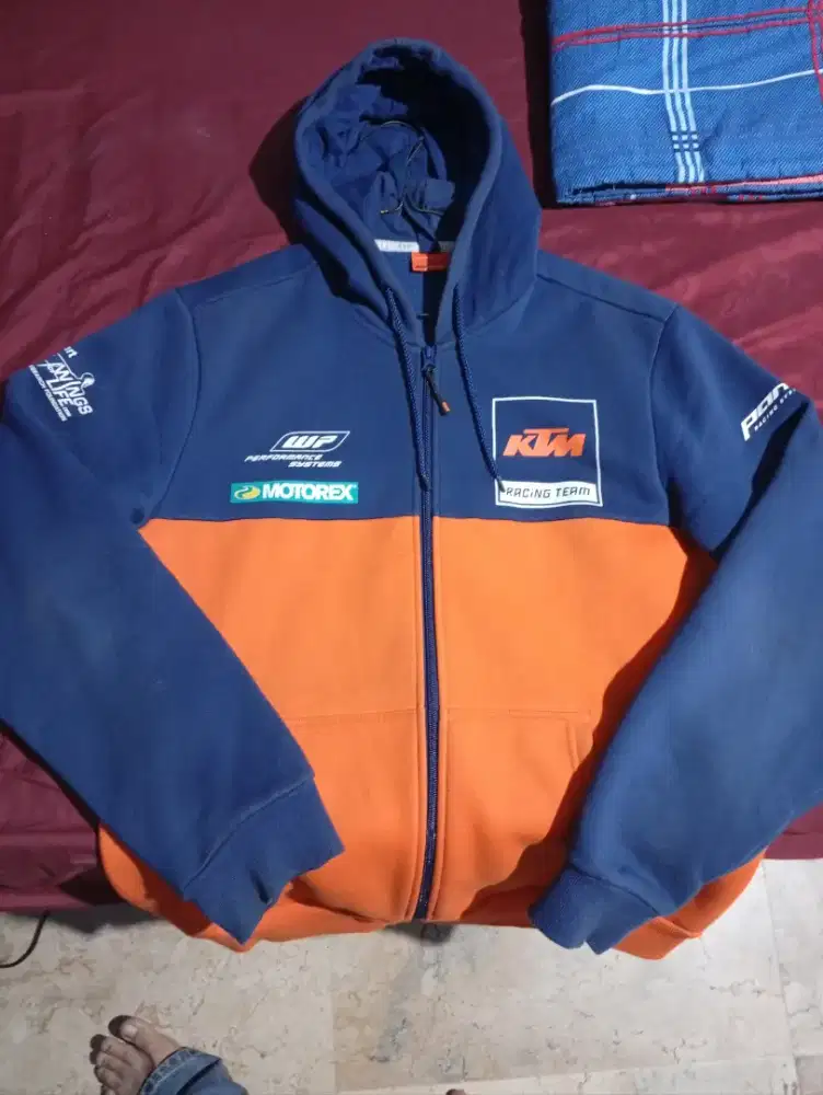 Jacket Hoodie KTM Trail ori ukuran XL