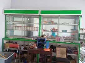 Etalase toko siap pakai