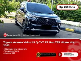 [ TANGAN PERTAMA ] Toyota Avanza Veloz 1.5 Q CVT AT Hitam 2022/2023