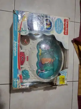 fisher price ocean wonders aquarium lampu tidur music anak