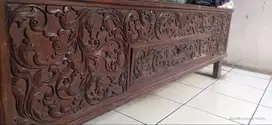 Ranjang Jati umur -/+ 90 Tahun motif ukiran