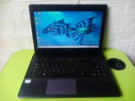 Laptop Asus X45A - Intel Celeron - RAM 4 Gb - HDD 320 Gb - 14 Inch