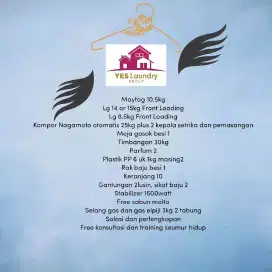 Jasa Paket laundry / Konsultan Laundry