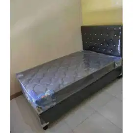 1Set kasur bisa central & dipan sandaran 120*200*20cm