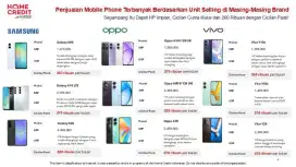Cicilan mudah, promo bunga 0% cuman pake ktp aja