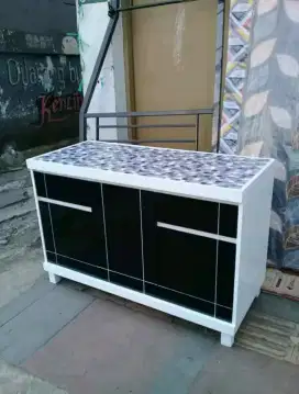 Meja kompor triblok 3pintu