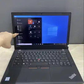Lenovo Thinkpad T470 i5 Gen 6 Ram 8 ssd 256 siap pakai batrai bagus