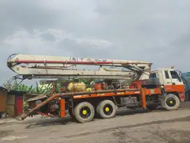 Dijual Concrete Pump Long Boom