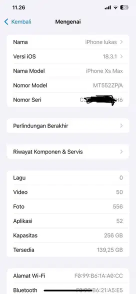 Jual iPhone XS MAX convert iPhone 14 PRO MAX