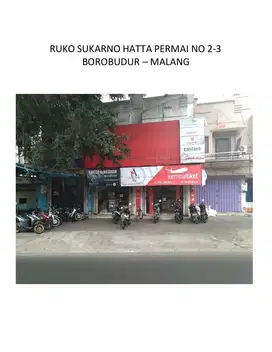DIJUAL RUKO 2 PINTU 0 JALAN RAYA SUHAT MALANG