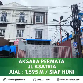 Ruko strategis siap huni premium inti kota medan daerah wahidin