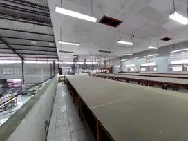 Disewakan gudang kapuk 2 lantai luas 1400m bersih