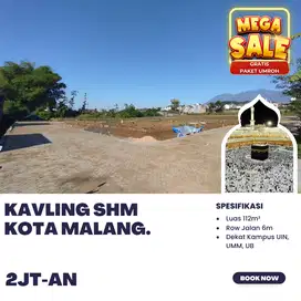 PROMO APRIL, BELI TANAH GRATIS UMROH. TANAH MERJOSARI KOTA MALANG