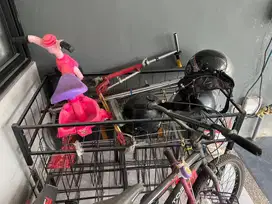 Rak wagon dan gawang gantungan baju