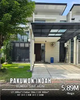 HOT LISTING Rumah siap Huni Pakuwon Indah