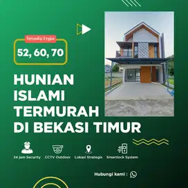 RUMAH  ISLAMI DI KOTA BEKASI DEKAT TOL DAN STASIUN