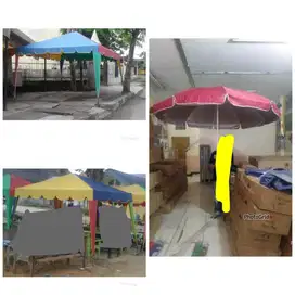Tenda kafe dan tenda payung (bs antr skitr medan)