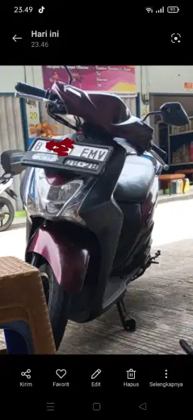 Mio xride 2019 dpk siap ok