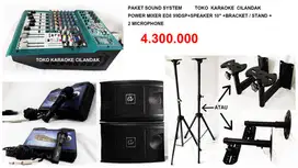paket sound system karaoke
