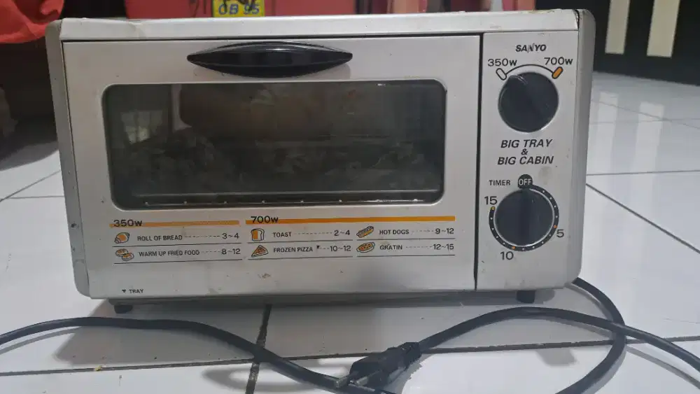 Oven listrik bekas