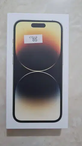 Iphone 14Pro 256gb, Resmi, Fullset Ori, Garansi Imei, Gold Emas