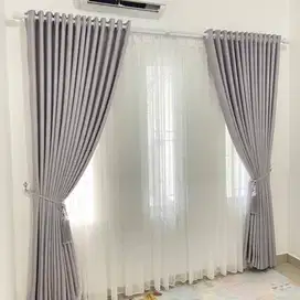 Produsen Gorden Blackout Sekat Klinik Hordeng Pintu Gordyn Vitrase