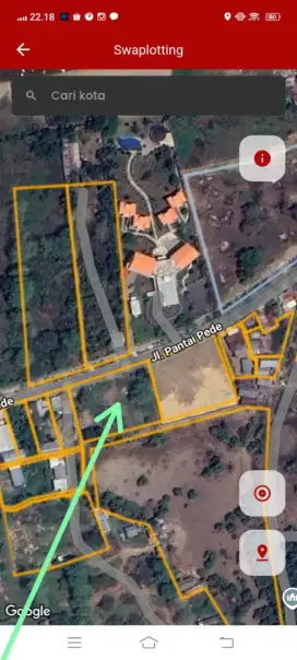 Dijual Tanah Strategis SHM LT 2.591 m2 Depan Hotel Luwansa Labuan Bajo